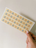Breakfast Buddies Washi Strip