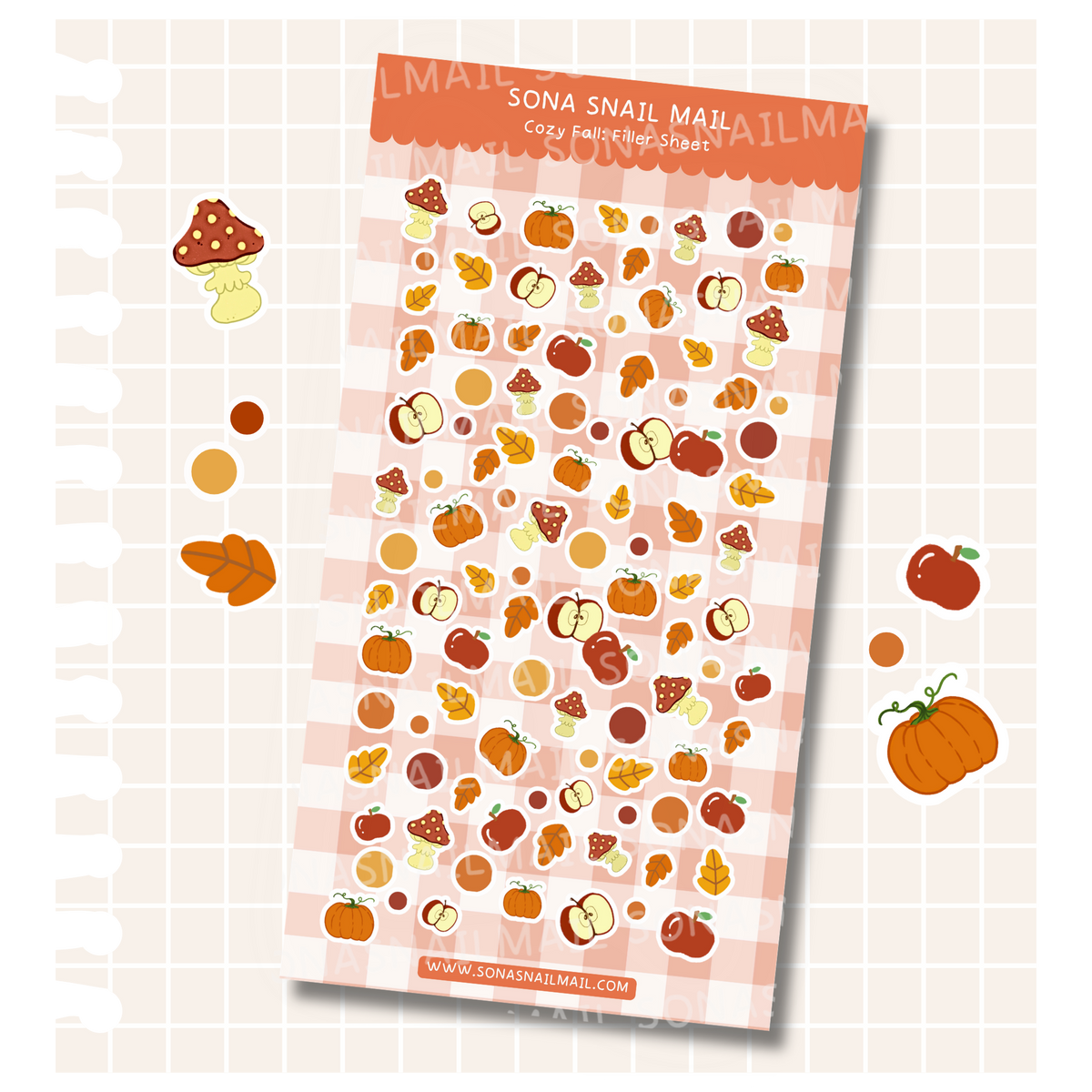Cozy Fall | Filler Sheet