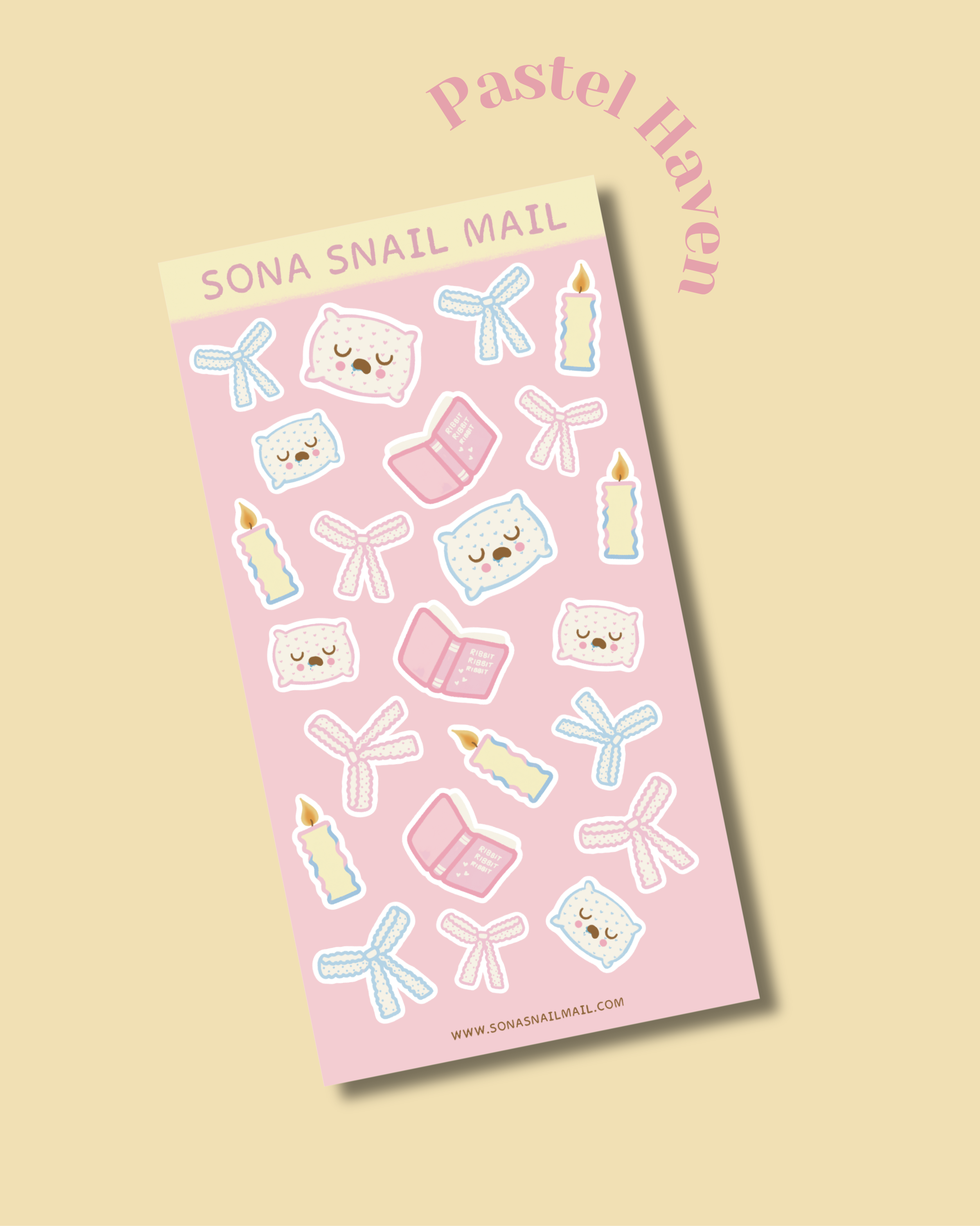 Pastel Haven - Sticker sheet