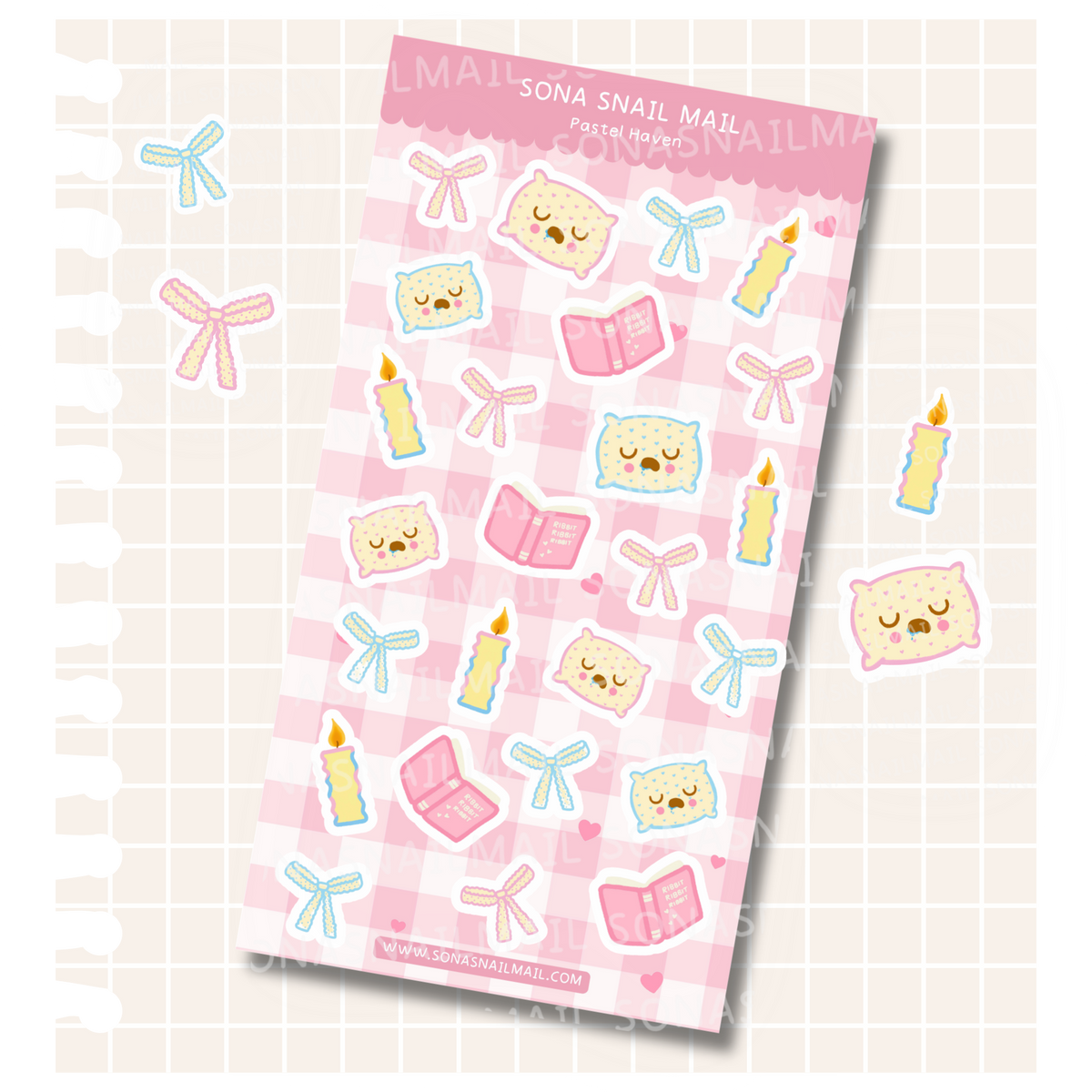 Pastel Haven | Deco Sticker sheet