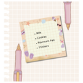 Pip's Sunny Afternoon | Beach Day Memo Pad