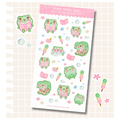 Froggy's Day Off | Macro Deco Sticker Sheet
