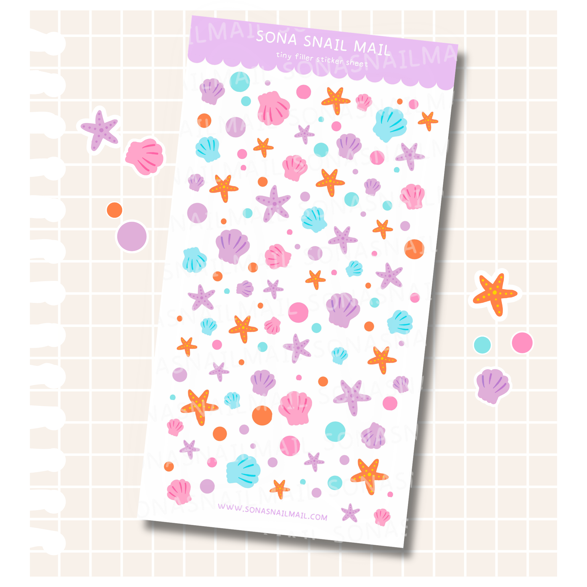 Pip's Sunny Afternoon | Beach Treasures Filler Sheet