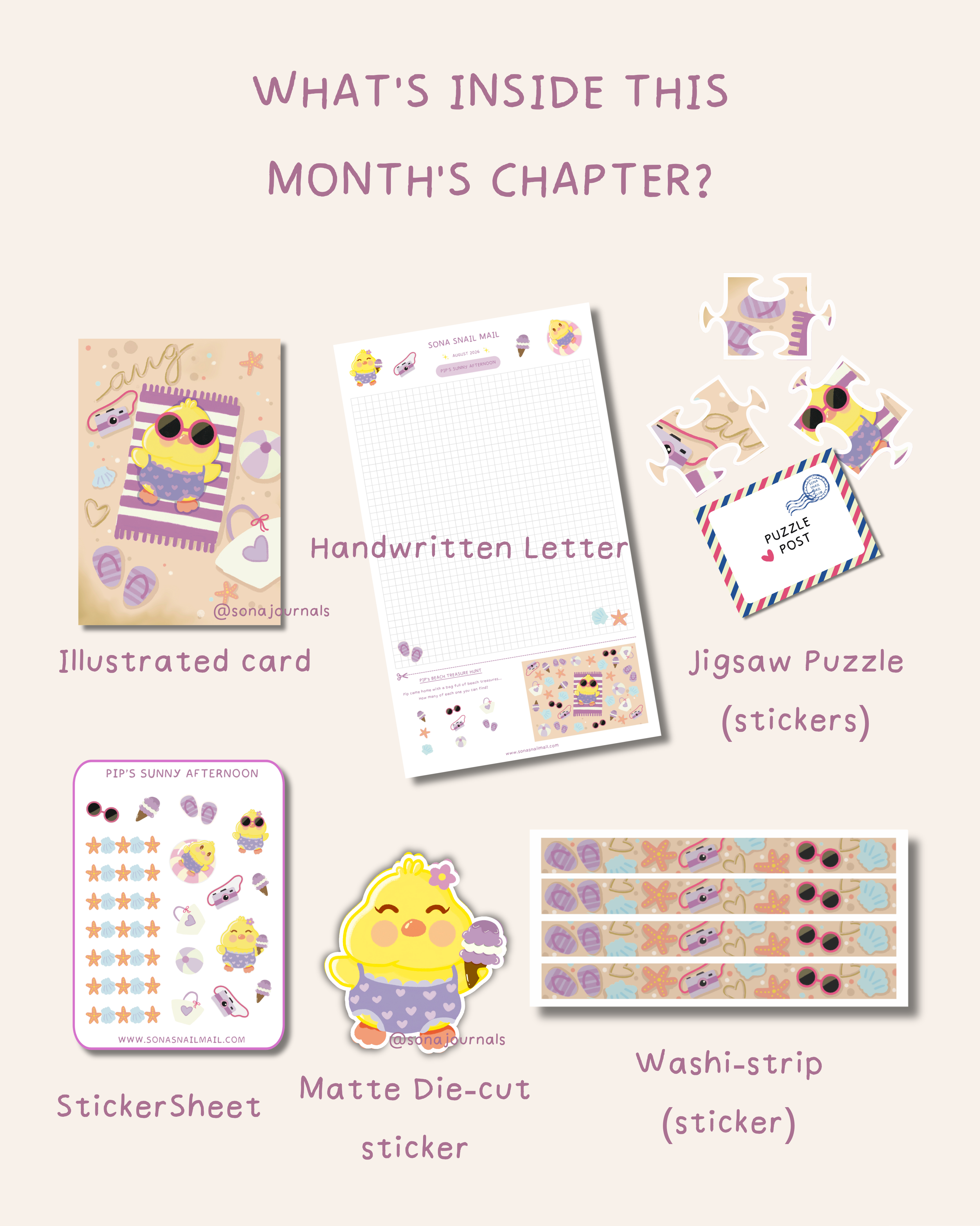 Monthly Snail Mail Subscription