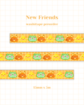 New Friends Washi Tape (15mm) | PREORDER